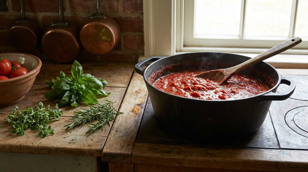 comment faire une sauce tomate avec du concentré?